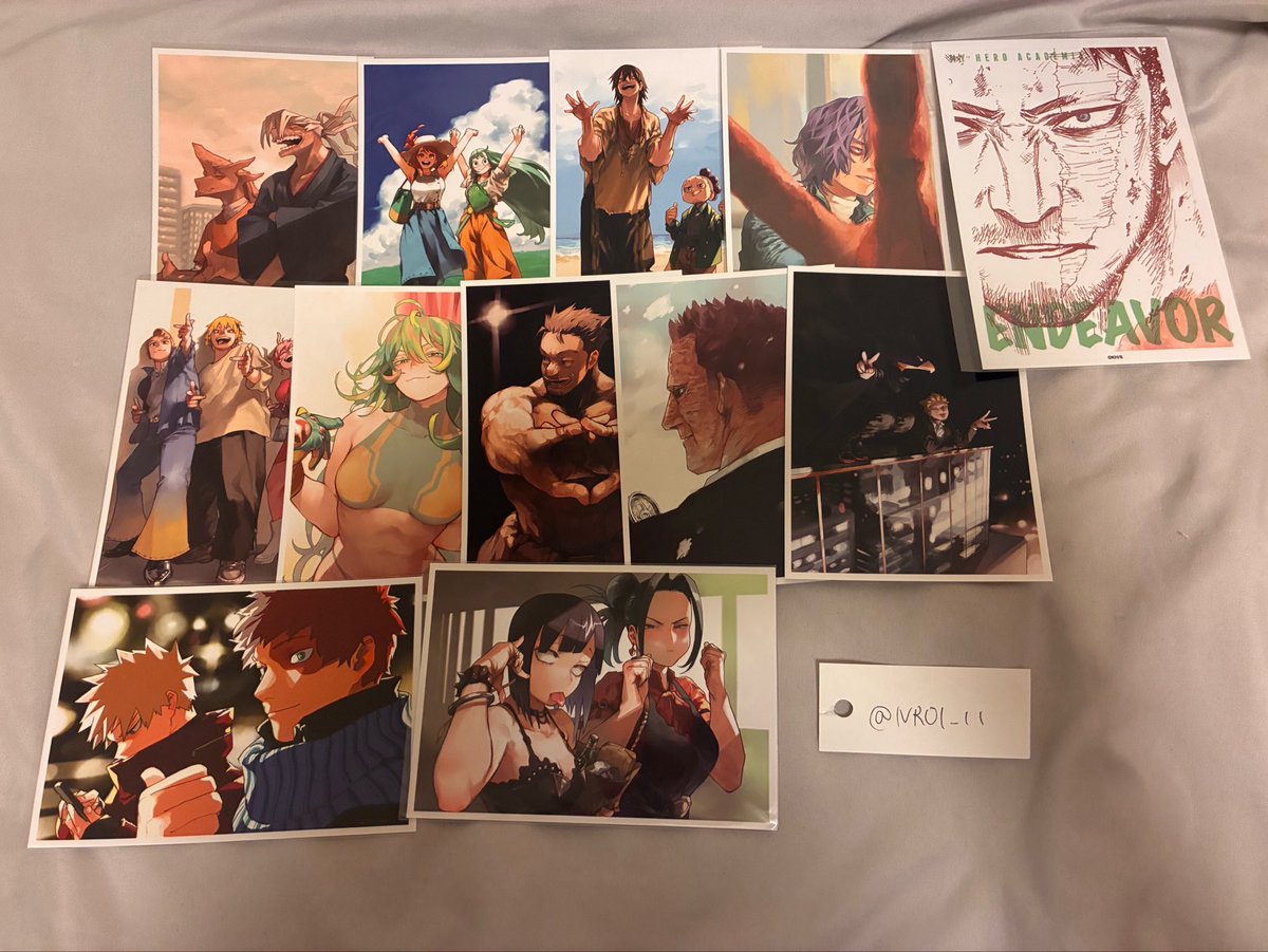 NR01_11's tweet photo. [交換]僕のヒーローアカデミア ヒロアカ
原画展 ウエハース等
求PayPayor固ツイ（他界隈）
譲 画像のもの
グッズ整理のためポストさせていただきます。早めに手放したいためどんな内容でも検討いたします。
ものによっては送料、梱包費のみで買取🙆‍♀️お声かけの際希望額ご提示お願いします🙇🏻‍♀️ https://t.co/sWIkrIif1O