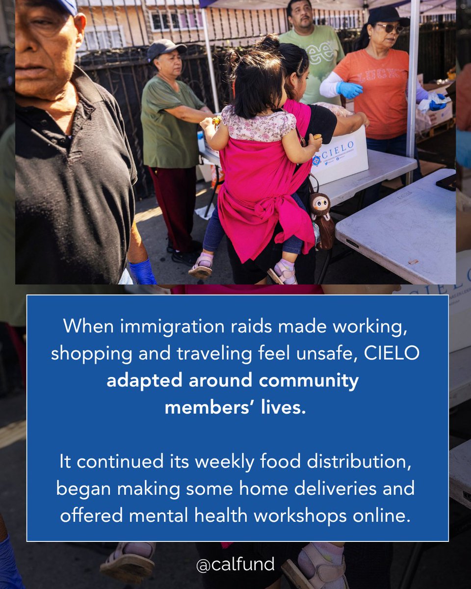 calfund's tweet photo. This Latine Heritage Month, we’re celebrating the people and orgs that reflect the full cultural richness of Los Angeles. 

By supporting Indigenous Angelenos in ways that honor their languages and cultures, CIELO brings us closer to a good life for all: https://t.co/pQiCiAfEpi https://t.co/c3DZeaZyY3