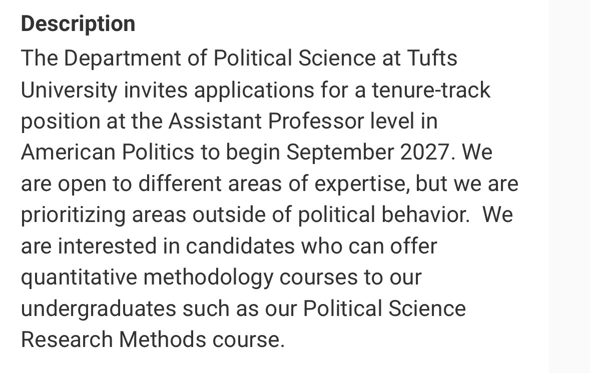 b_schaffner's tweet photo. we’re hiring an assistant professor in American politics. 🐘 
https://t.co/Ucx6LBWpBo https://t.co/z4VREgjcJL