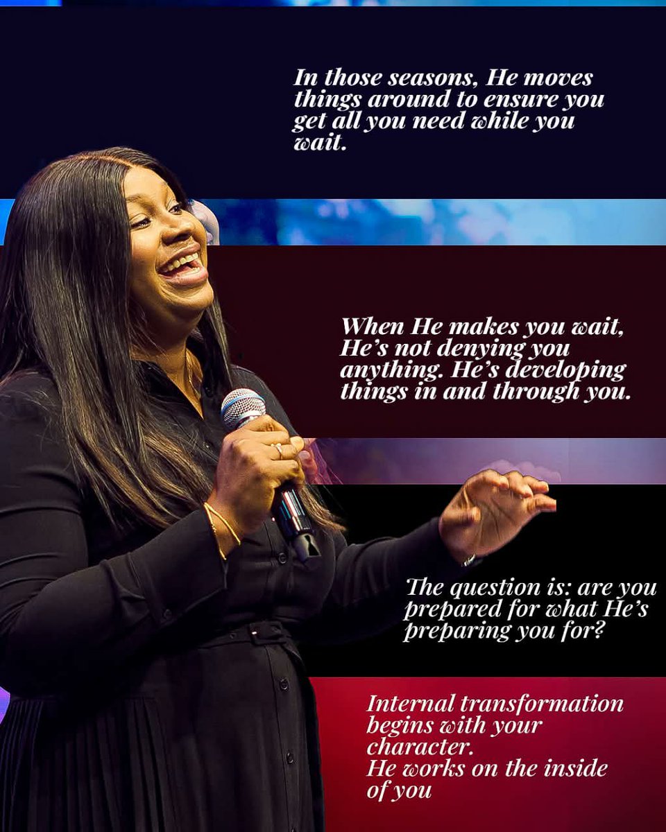 theoasislagos's tweet photo. "Everything has a time and a season."

Every season has a purpose. Even in waiting, God is working in you and through you. 🙏🏽

When He makes you wait, He's not denying you. He's developing you.

God sees you. He hasn't forgotten you.

#TheOasisLagos #theword https://t.co/MOrfTfG342