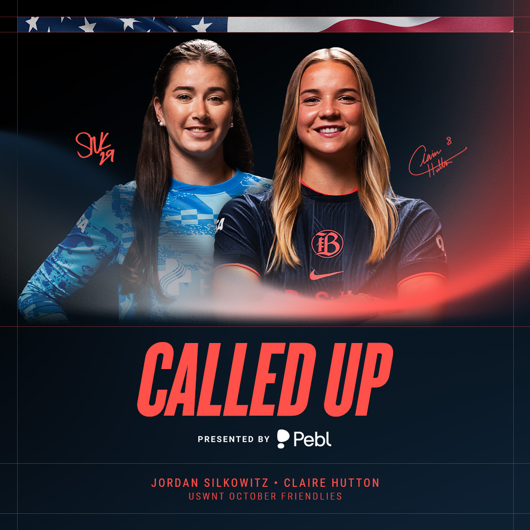 wearebayfc's tweet photo. Stars &amp; stripes calling 🇺🇸
Claire Hutton &amp; Jordan Silkowitz are headed to USWNT camp for October’s friendlies!

Read More: https://t.co/CgMrqnKrsi

Presented by @HelloPebl https://t.co/keJzsveUOi