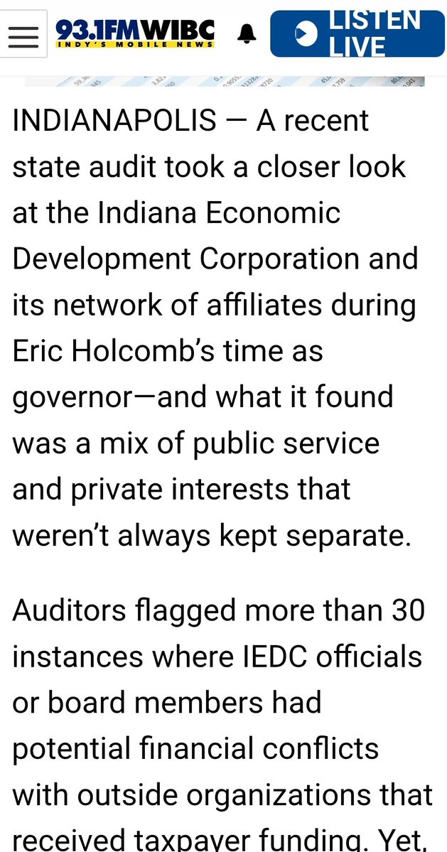 TheRoostercrow's tweet photo. @Ben_Inskeep Tax payer Money go bye bye💸💸💸 thru Indiana's governors, Holcomb &amp; Braun. https://t.co/rB601hmB4r