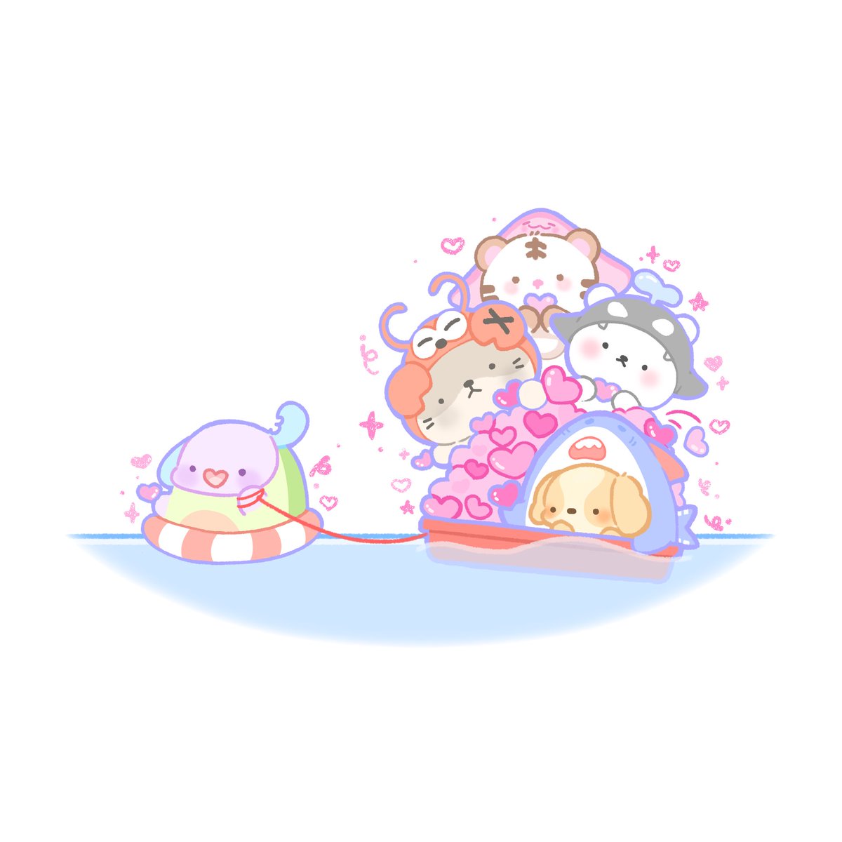 Nicha0824's tweet photo. 💖✨

#AVOCEAN
#NONGNOOONG
#TINGTING
#POLCASAN
#WESLEY https://t.co/jBocv7N6B0