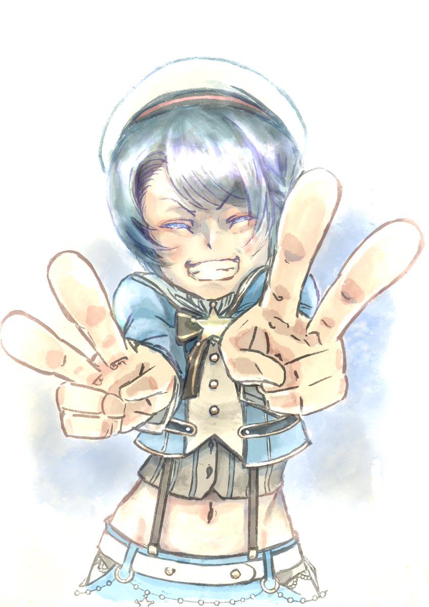 CYukimaru's tweet photo. #プロテインザスバル 
ずっと笑っていてほしい
そんな気持ちで描いたらこうなりました
pixiv: https://t.co/LVYkoDXnqo https://t.co/gT7t5lEY1T