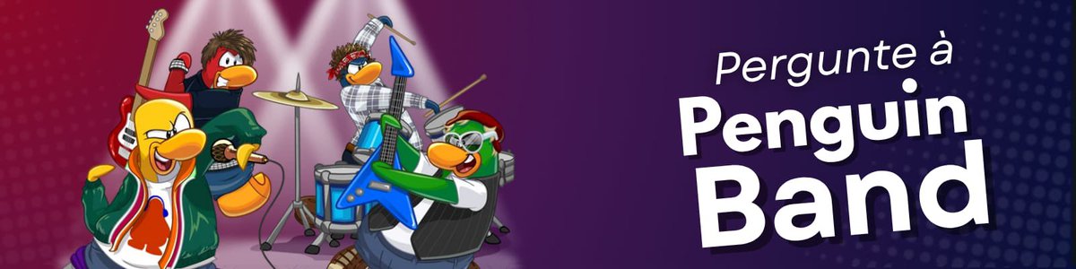 DimensaoPinguim's tweet photo. PERGUNTE A PENGUIN BAND! 🎸

Fala, pinguins! G Billy na área! 🤘
Em nome da banda, venho convidar vocês a participarem do forms da galera da redação. Vamos (tentar) responder todas as perguntas de vocês! 

Grande abraço, familia! ✨

https://t.co/tcXwVIzbzP https://t.co/QKPeQj6J0C