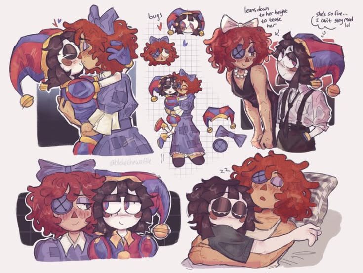 MissRagata's tweet photo. The comfort character Duo we all needed. 💖🥹..... 
Artby @blakethewaffle
#Ragatha #TheAmazingDigitalCircusFanArt #TADC https://t.co/YxrY66tsQx
