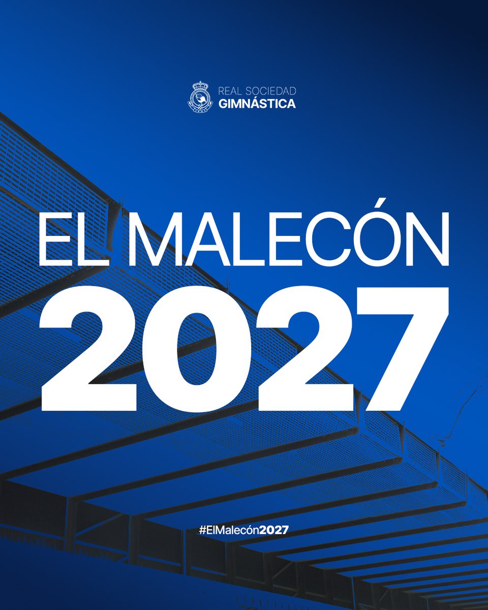 RSGimnastica's tweet photo. 🏟️ Algo está a punto de cambiar en nuestra casa.

Y esta vez… lo vas a vivir de otra manera.

#ElMalecón2027 https://t.co/09ICLfPYpm