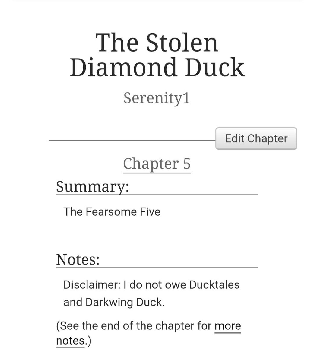 KurisutaBlue's tweet photo. I've updated my story on ao3 of: The Stolen Diamond Duck. It's a crossover story between Darkwing Duck and Ducktales. It's the pairing of: Scrooge McDuck / Fenton Crackshell and Drake Mallard / Launchpad McQuack.

https://t.co/iCcYPehDce

#ao3 #Ducktales #fanfiction #DarkwingDuck https://t.co/CpVhOGsGwd