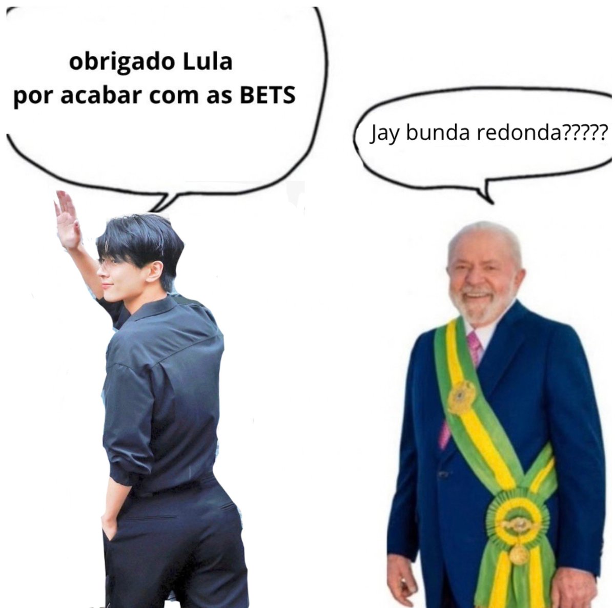 Jaybundaredonda's tweet photo. Encontro de gigantes pra falar de assunto importante https://t.co/oXyLeB1gdI