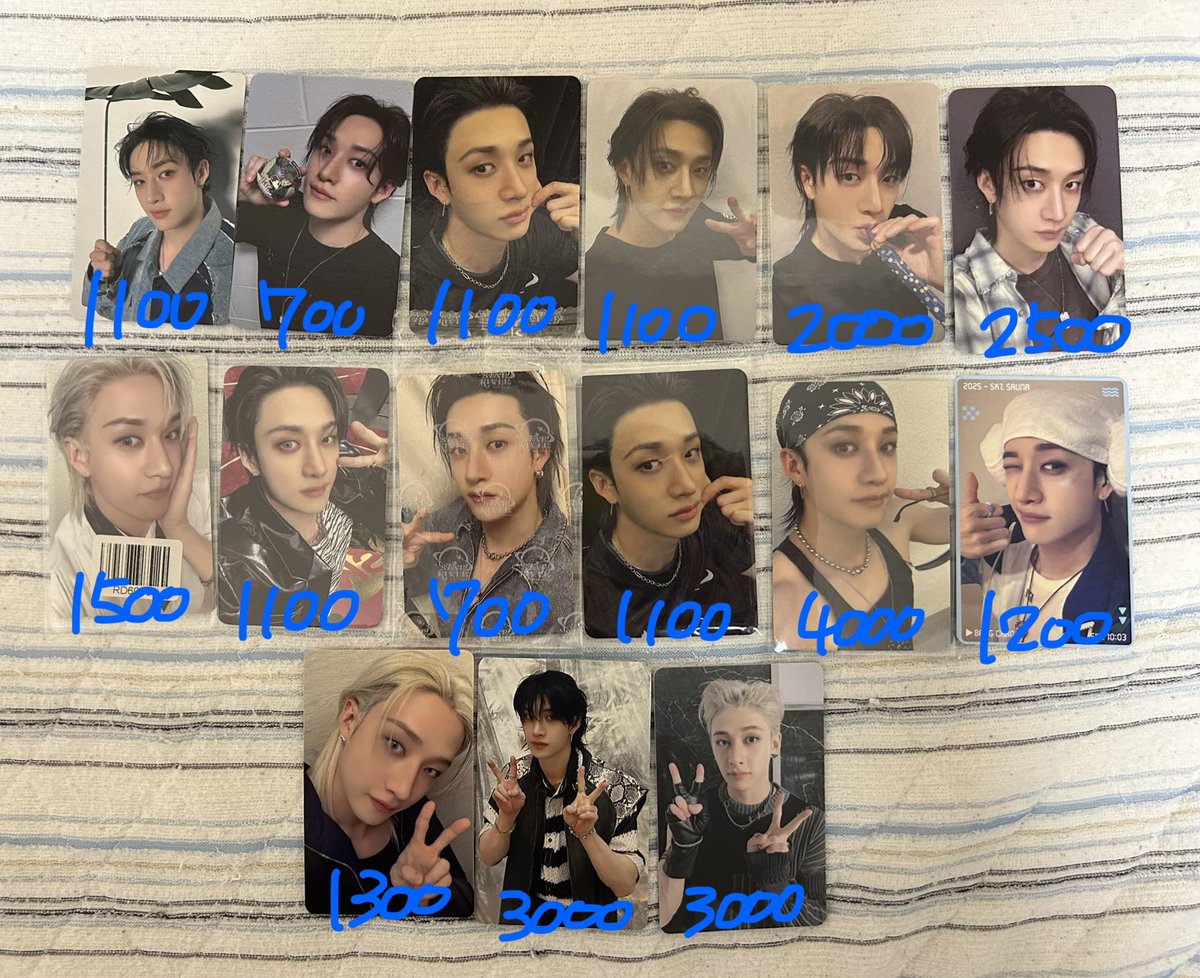 Im5Chana's tweet photo. スキズ Straykids トレカ グッズ お譲り 買取

こちらのトレカお迎えしていただける方、募集しております🙇‍♀️

全て正規品です

お気軽にお声がけ下さい！ https://t.co/njZbaqABGP