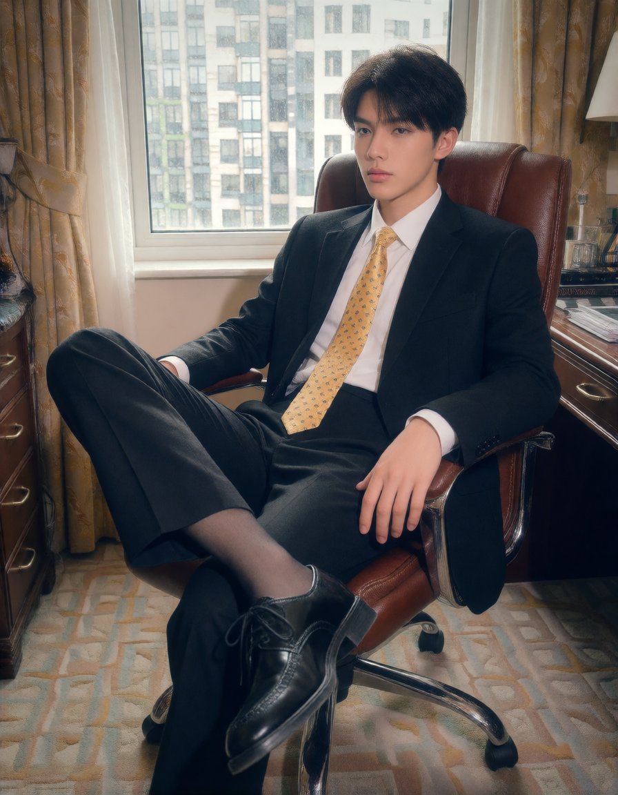 Dcc0160's tweet photo. 笑死了，Ai 为什么完全跑不出【豪华富贵】的感觉。到底缺了什么魔法
#正装帅哥 #正装皮鞋 https://t.co/1G6SRoiXU0