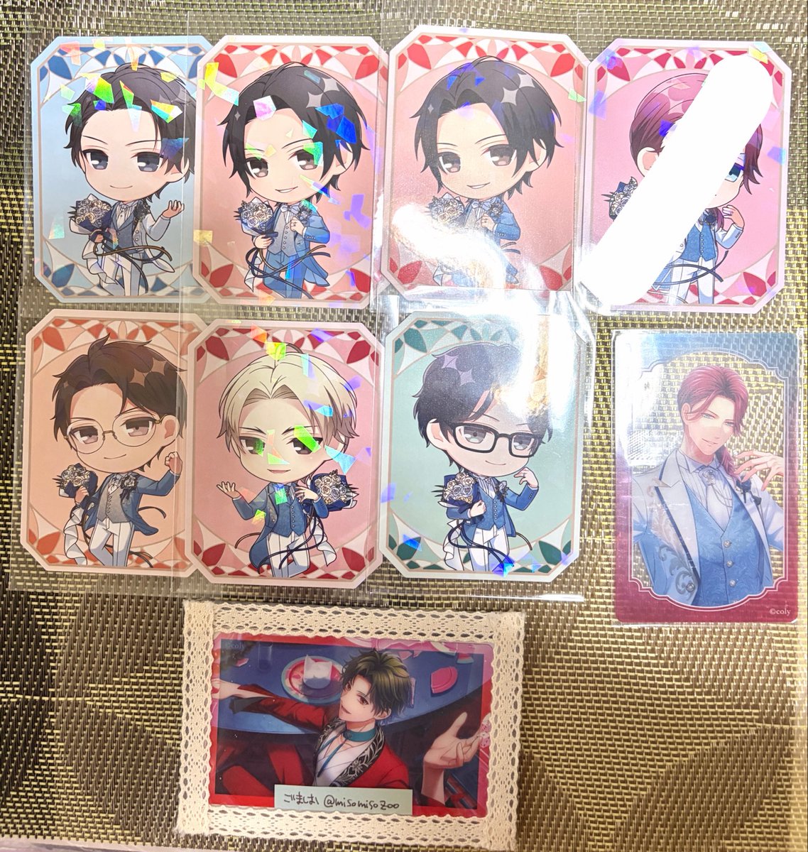 misomisoZoo's tweet photo. 【交換】　スタマイ　10周年　10th アニバーサリーフェス

ホロカ　10th Anniversary mini クリカ
◆譲
青山/関/朝霧/九条/瀬尾

◆求
ホロカ
新堂>槙

クリカ
神楽
(クリカは他P含めまとめて優先)

10/10池袋手渡しor郵送にて交換希望です。検索からでもお気軽にお声掛け下さい◎ https://t.co/BYna9Km1MD