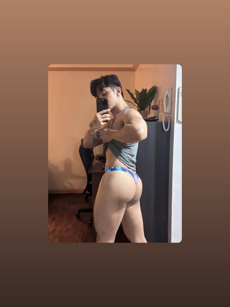 roialb's tweet photo. Trying on this swim thong for IAO 🍑🏝️ https://t.co/3EFoh0HVkD