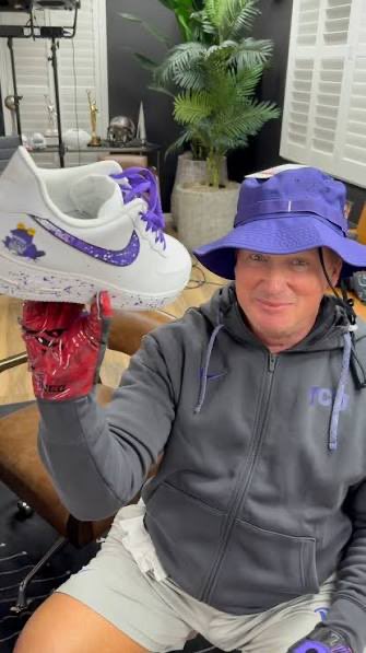 TCUFiredUpFrog's tweet photo. Only one man can save us now @BarstoolGruden https://t.co/6mMXJIbjcP