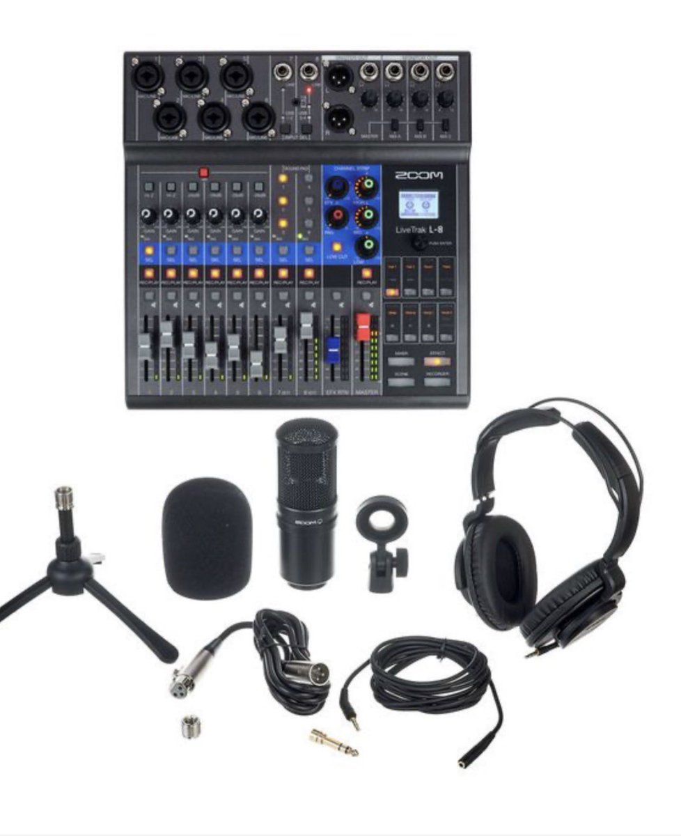 PresuntoPodcast's tweet photo. Aquí seguimos amigas y amigos. Lo que perdimos fue este mixer zoom Livetrak L-8 con todo lo que ven en la foto x4.

Nuestro estudio completo. Solo nos faltó mandar los paneles de espuma.

Todavía no logramos respuesta de @Uber_Col y Jorge Luis, el conductor tampoco se ha apiadado https://t.co/hNL8YpKjXd