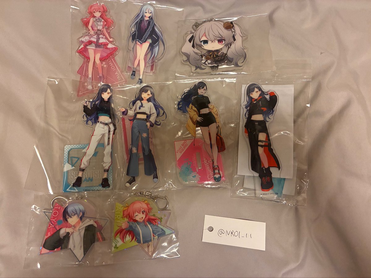 NR01_11's tweet photo. #プロセカグッズ交換
 #プロセカグッズ買取 
担降りのため買取出させていただきます。素人保管のため傷などあるものあります。
早急に手放したいため安値で大丈夫です。

求 PayPay、現金書留、固ツイ（他界隈）
譲 画像のもの
お声かけの際希望額ご提示お願いします。
返信までお時間いただきます。 https://t.co/2qC35dLlKk