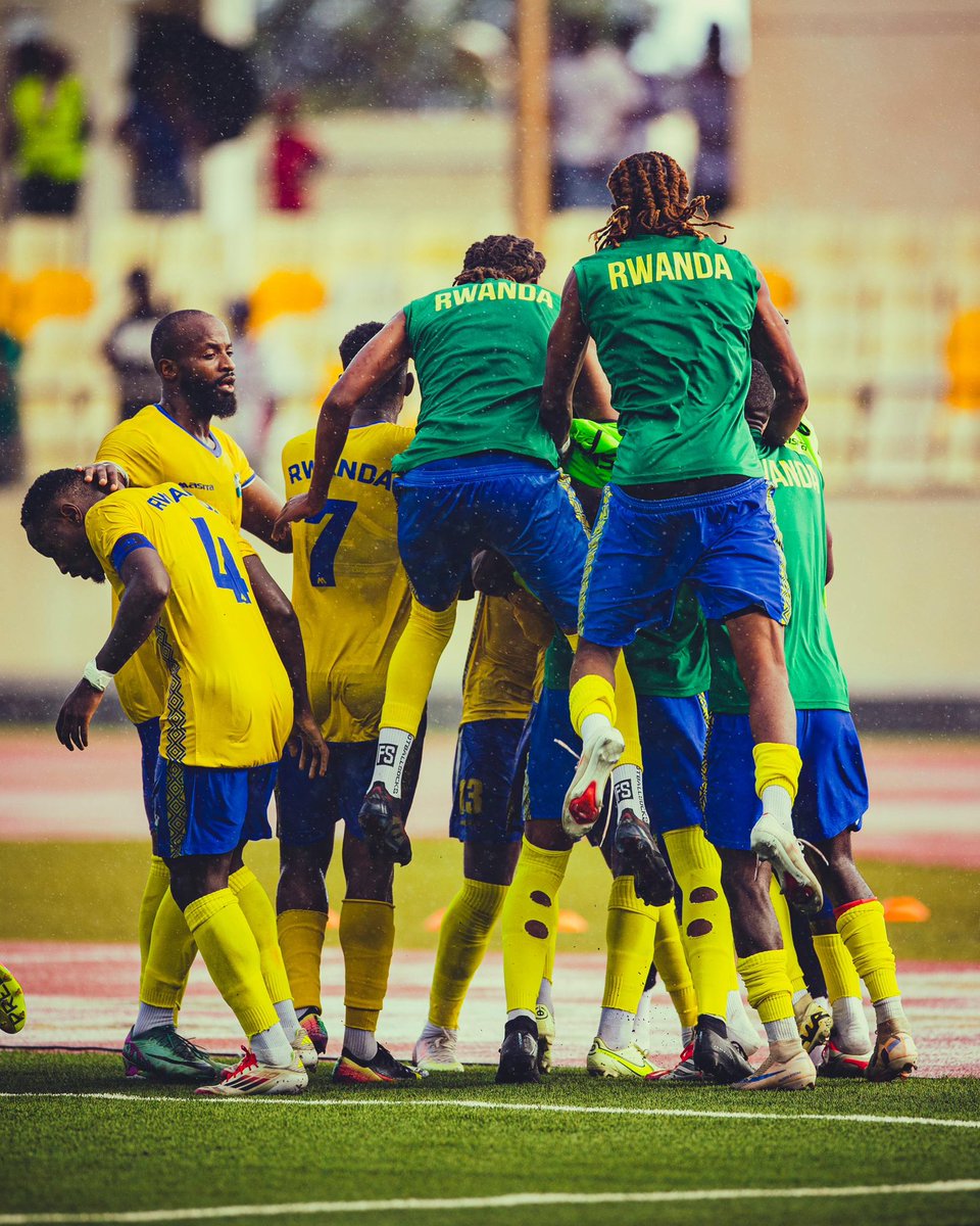 Radiotv10rwanda's tweet photo. 🚨 GOAL! 🇷🇼 Elie Iradukunda puts Rwanda ahead! ⚽🔥

🇨🇻 Cabo Verde 1-2 Rwanda 🇷🇼

#TuriAmavubi #AFCON2027 https://t.co/HNUWG79q9Y