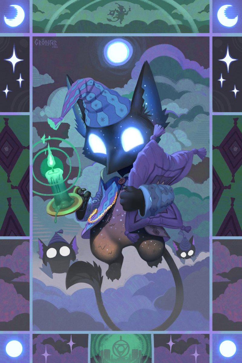 Gronstef's tweet photo. Finally! I finished this personal piece I've been working!

A tapestry for the sleepy child.

 #Deadlock #DeadlockGame #RemDeadlock #DeadlockFanart https://t.co/Yz58ngMpc4