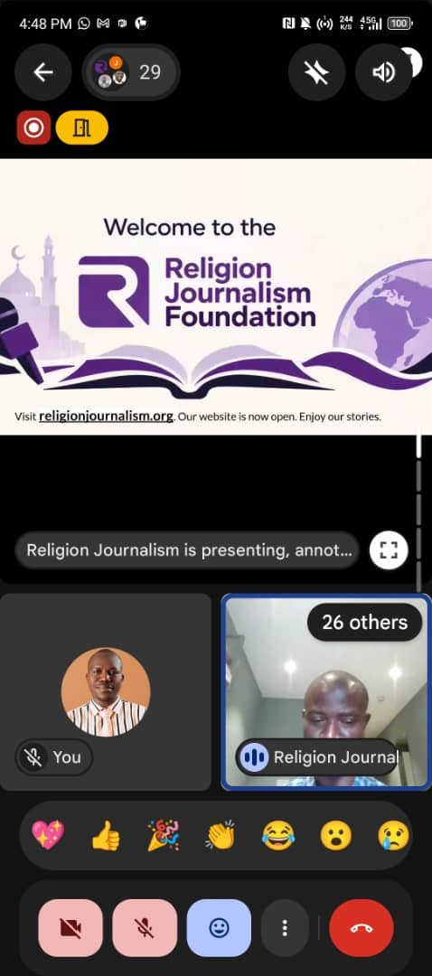 Innocent_Eteng's tweet photo. It is my pleasure to announce that we launched the Religion Journalism Foundation today (@reljourno). Head over to https://t.co/jCV6i1CI7I to see what we have. And don't forget to follow us across social media. https://t.co/qrIDHoSzCI