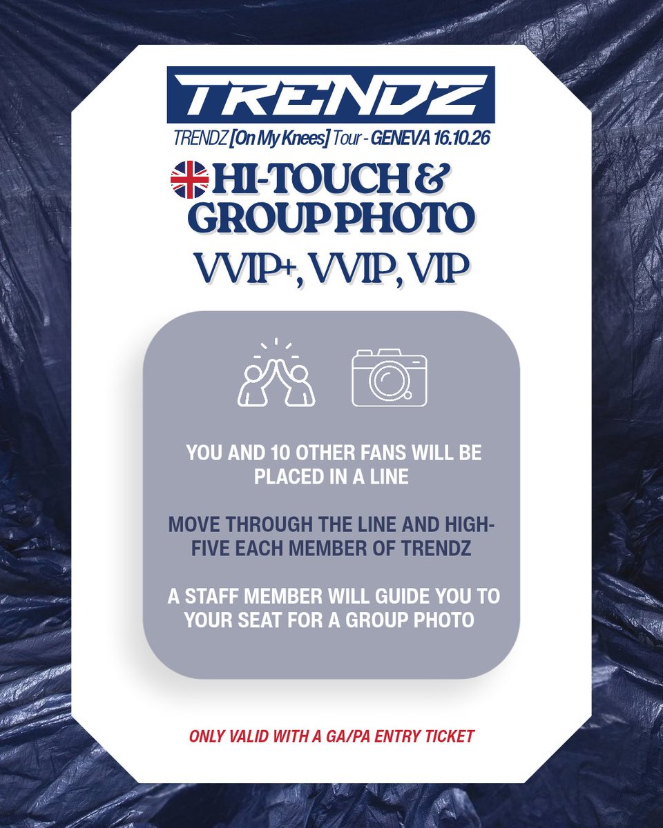 AKIBAPROD_'s tweet photo. 🇬🇧 Everything you need to know about the VIP/VVIP/VVIP+ experience at the TRENDZ concert in Geneva! https://t.co/xnLLMQFl4v