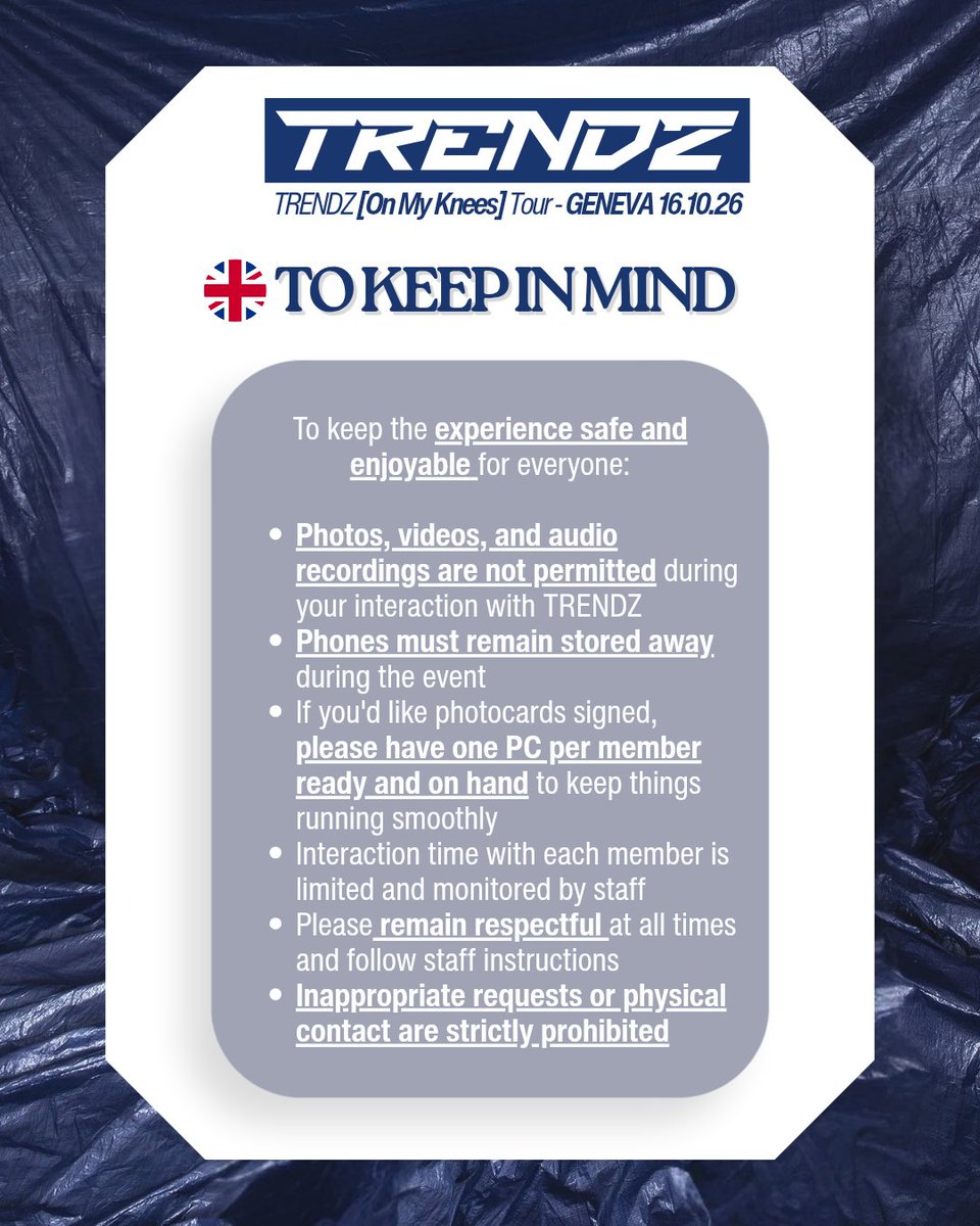 AKIBAPROD_'s tweet photo. 🇬🇧 Everything you need to know about the VIP/VVIP/VVIP+ experience at the TRENDZ concert in Geneva! https://t.co/xnLLMQFl4v