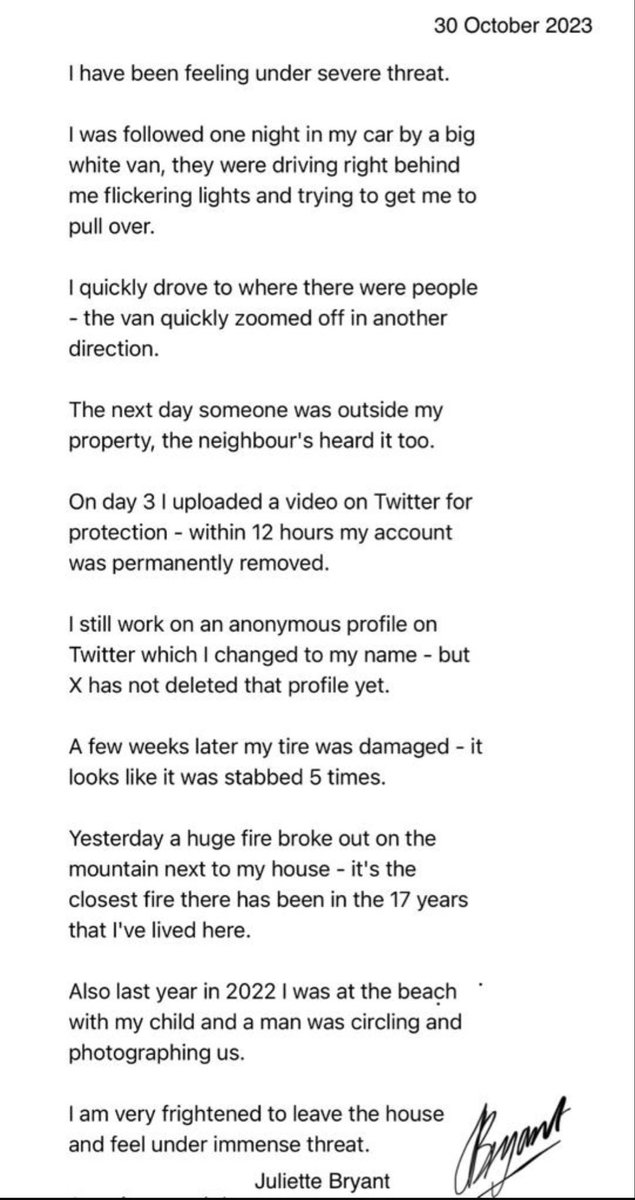 JulietteBryant's tweet photo. EPSTEIN SURVIVORS BEING MURDERED

AND THREATENED

I HAVE TO BE CAREFUL LEAVING HOME

THIS MESSAGE WAS SENT IN 2023 https://t.co/8BbMcPBSwJ