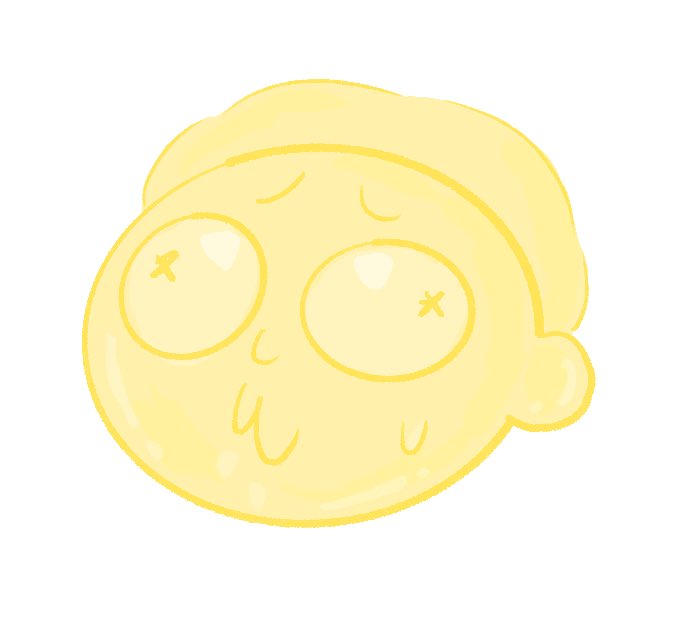 morty4rick's tweet photo. i made a lemon morty pattern if anyone wants to use it https://t.co/rGvL88YkeH