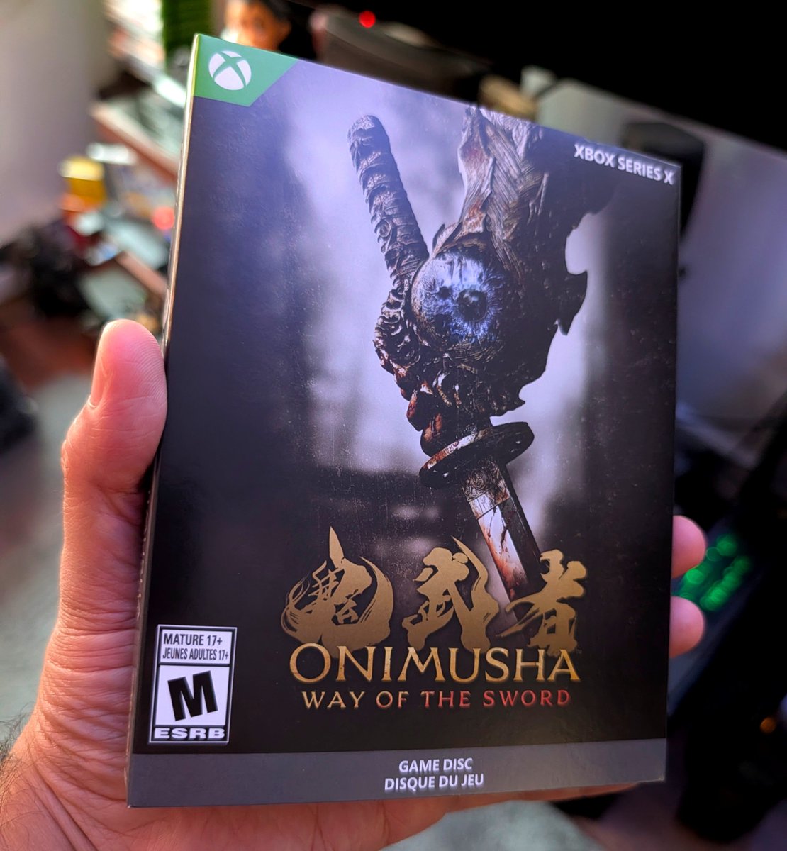 Xbudz's tweet photo. #OnimushaWayoftheSword โ๏ธโจ
โMicrosoft basically brought back physical PC releases and I couldnโt be happier. ๐ฅ
โโข Xbox disc in hand.
โข PC copy unlocked via #Disc2Digital + #XboxPlayAnywhere
โข Elite steelbook for the shelf.
โ #PCGaming #PhysicalMedia https://t.co/UoDsteLIgv