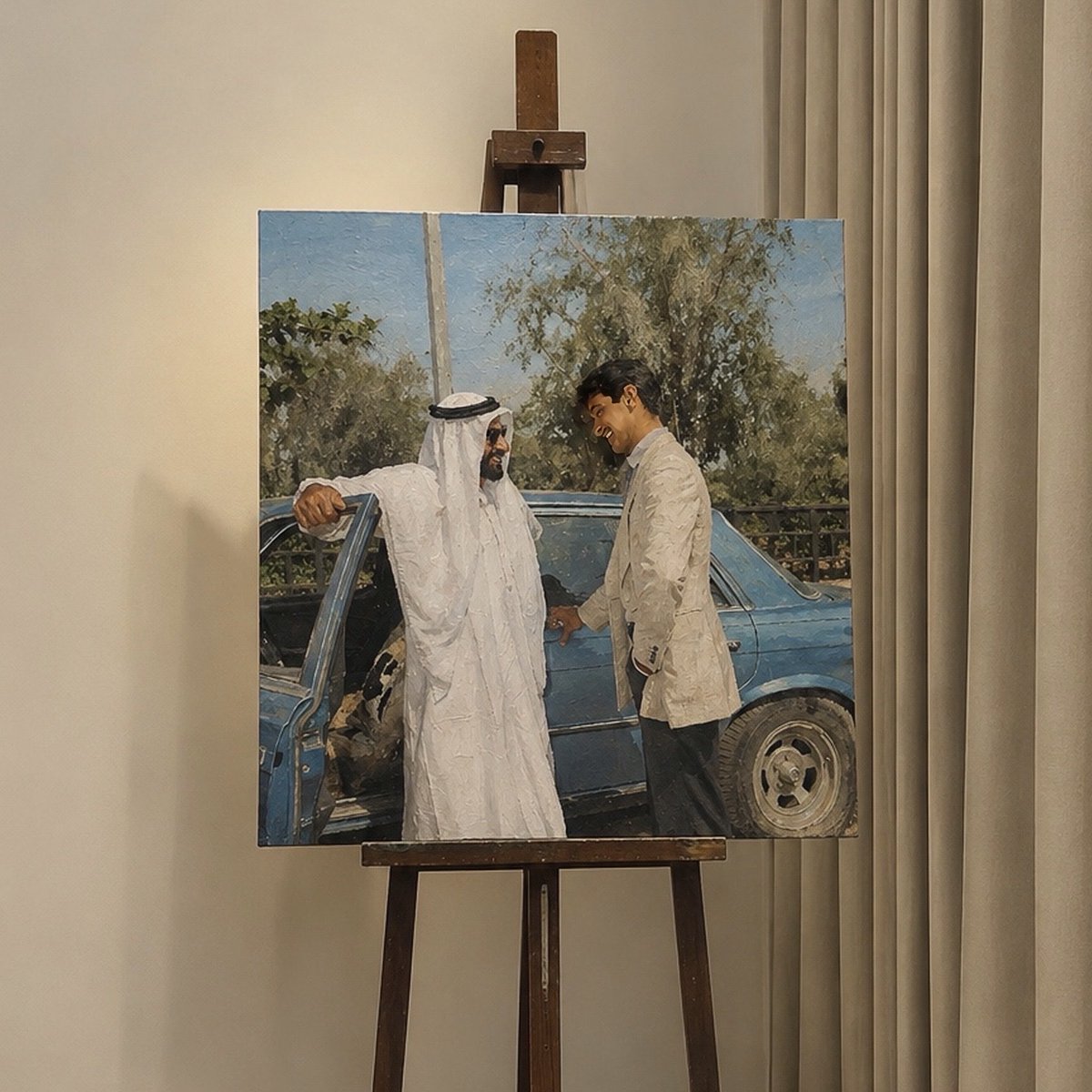 maybehnd's tweet photo. painted with love 🥹🤍 https://t.co/1x3rYNLIKN