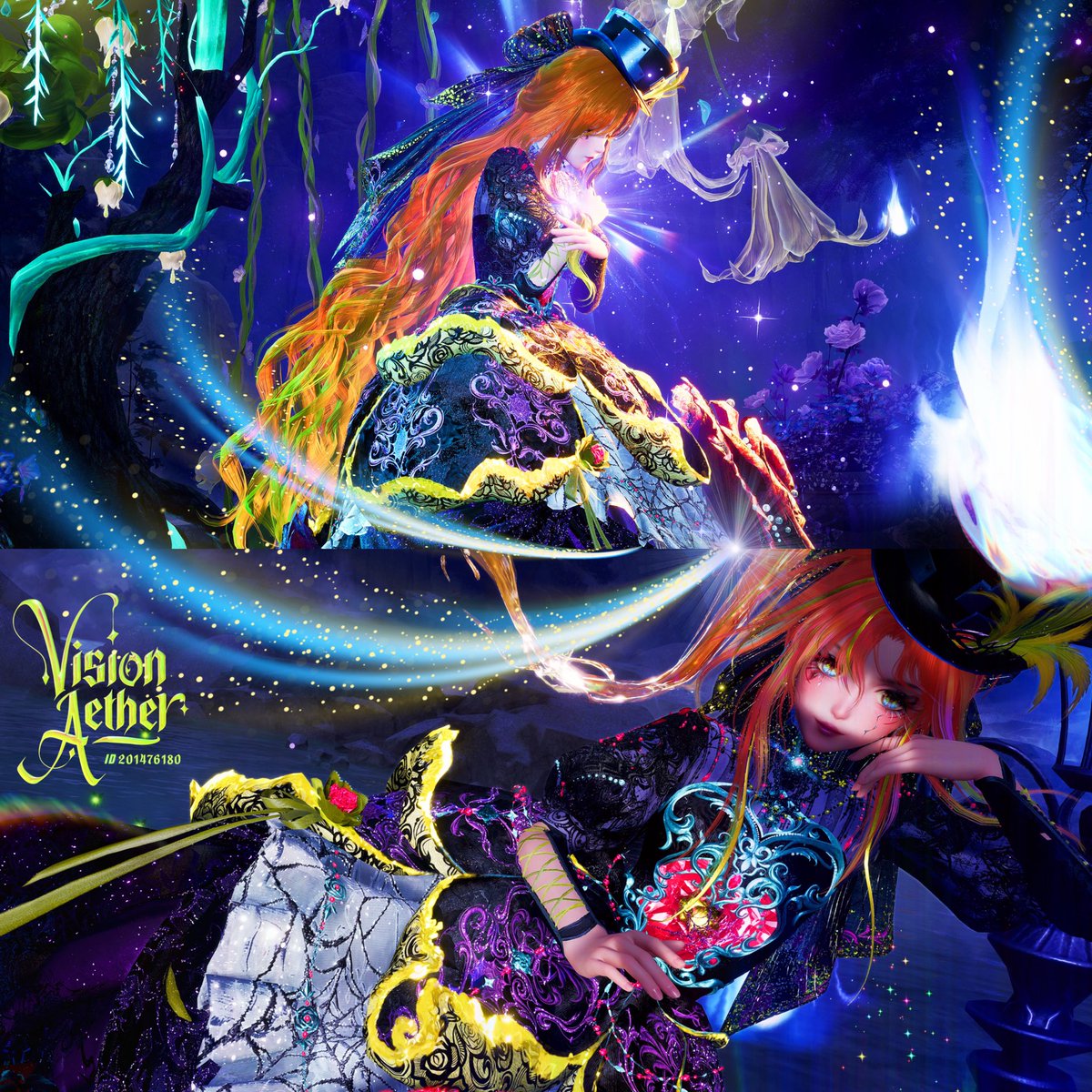 VisionAether's tweet photo. Neon Midnight Madness by Me 💝🎩 🫟

I had too much fun with this concept✨

#InfinityNikki #Nikki #Momo #LoveNikki #ShiningNikki #Infold #HeavensReach #Nikkitwt #Infinity #Anime #Golden #Gold #Fae #FlowerPower #Turqoise #Purple #Hazel #Willow #Flowers #Neon #Glowinthedark #Fairy #Witch #WitchDoctor #Apothecary #Greenhouse #Halloween  #Madhatter #Alice #Wonderland #AliceinWonderland