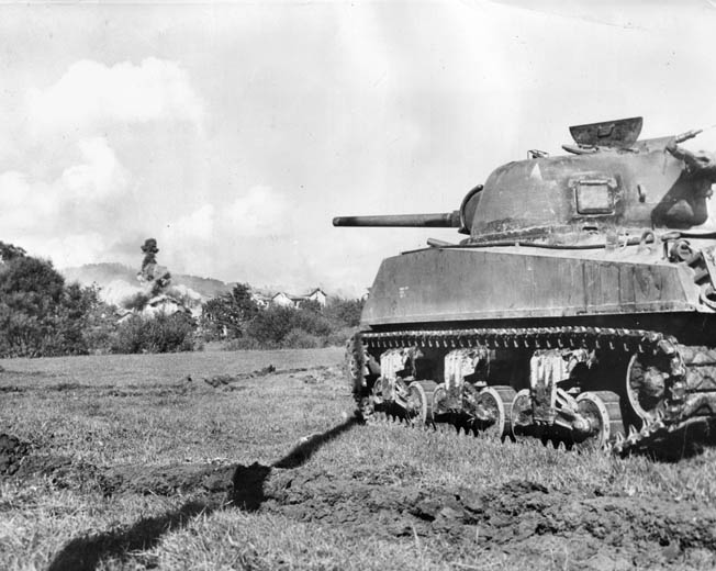 kershaw_alex's tweet photo. Patton's tankers master American blitzkrieg. The Battle of Arracourt concludes today in 1944 with the 4th Armored Division, supported by tank-hunting P-47s, halting a formidable German counterattack. The much-feared German Panthers are finally stopped after an 11-day slugfest. https://t.co/POnHz4nxB5