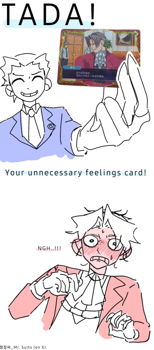 Powersuits_art's tweet photo. Made this just because I have one
#AceAttorney #nrmt https://t.co/5iVS9WMK90