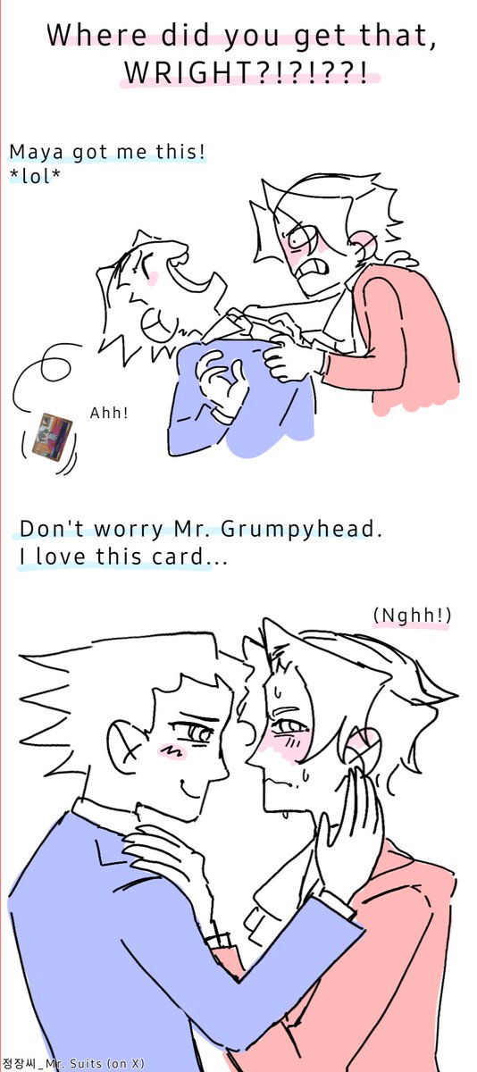 Powersuits_art's tweet photo. Made this just because I have one
#AceAttorney #nrmt https://t.co/5iVS9WMK90