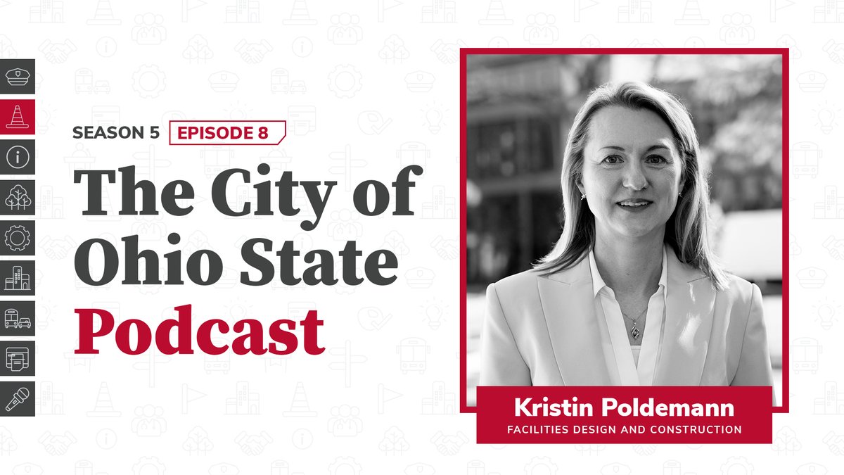 OhioStateFOD's tweet photo. Go behind the scenes with Facilities Design and Construction (FDC) on the latest City of Ohio State podcast episode to learn how The Ohio State University designs, builds and transforms the spaces where Buckeyes thrive.

Listen now: https://t.co/e7jtRWrl92 https://t.co/IxkSzrmSbF