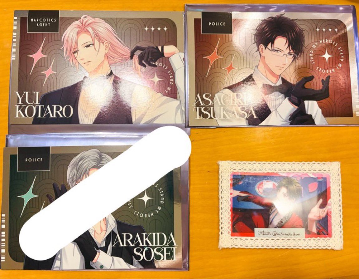 misomisoZoo's tweet photo. 【交換】　スタマイ　10周年　10th アニバーサリーフェス　コリモア

メタリックイラストカード　メタカ
◆譲
由井/朝霧

◆求
大谷/槙/早乙女

10/10池袋手渡しor郵送にて交換希望です。検索からでもお気軽にお声掛け下さい◎ https://t.co/ImXBeCITbU
