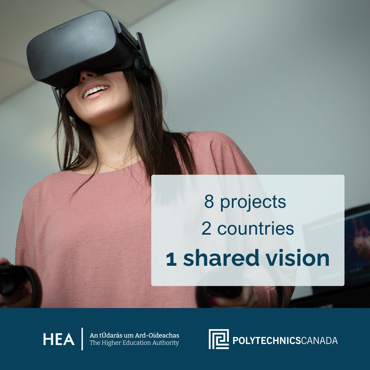 PolyCan's tweet photo. Canadian polytechnics and Irish technological universities launched eight collaborative projects focused on teaching innovation, applied research, digital transformation and sustainability through a combined investment of nearly €800,000.

These projects demonstrate how international partnerships can accelerate innovation in applied higher education. Through this approach, new solutions are developed for digital transformation, AI adoption, sustainability and future workforce development.

Learn more by reading our Canada–Ireland Collaborative Projects publication:
https://t.co/Wt8kwLCxKi