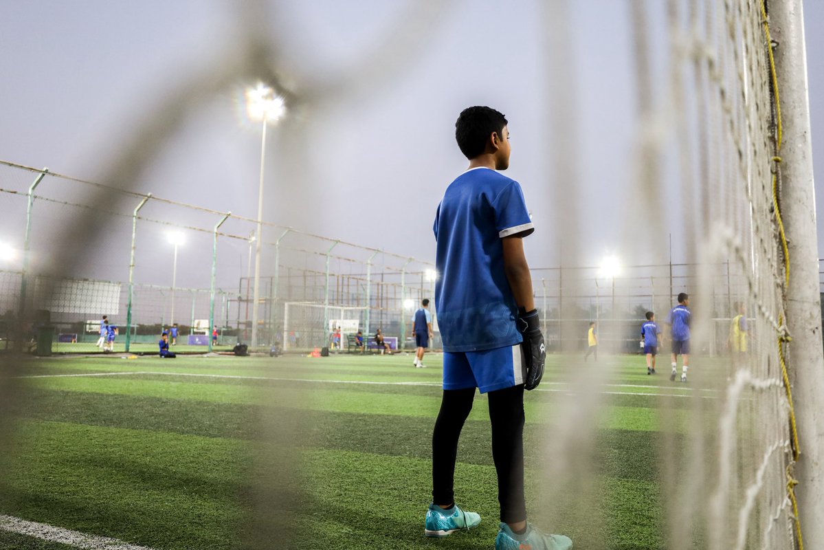 fatehacad's tweet photo. العمل مسـتمر لحراسة عرين الأزرق 🧤💙
#أكاديمية_الفتح | #الفتح https://t.co/DtbGoa3qOE