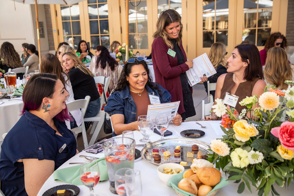 IntFreshProduce's tweet photo. Women's Fresh Perspectives came to Salinas! Industry professionals gathered for headshots, networking, and a conversation on how leaders move From Influence to Impact — plus a tabletop activity that kept people talking. Take a look: https://t.co/TMuiYqZaB7