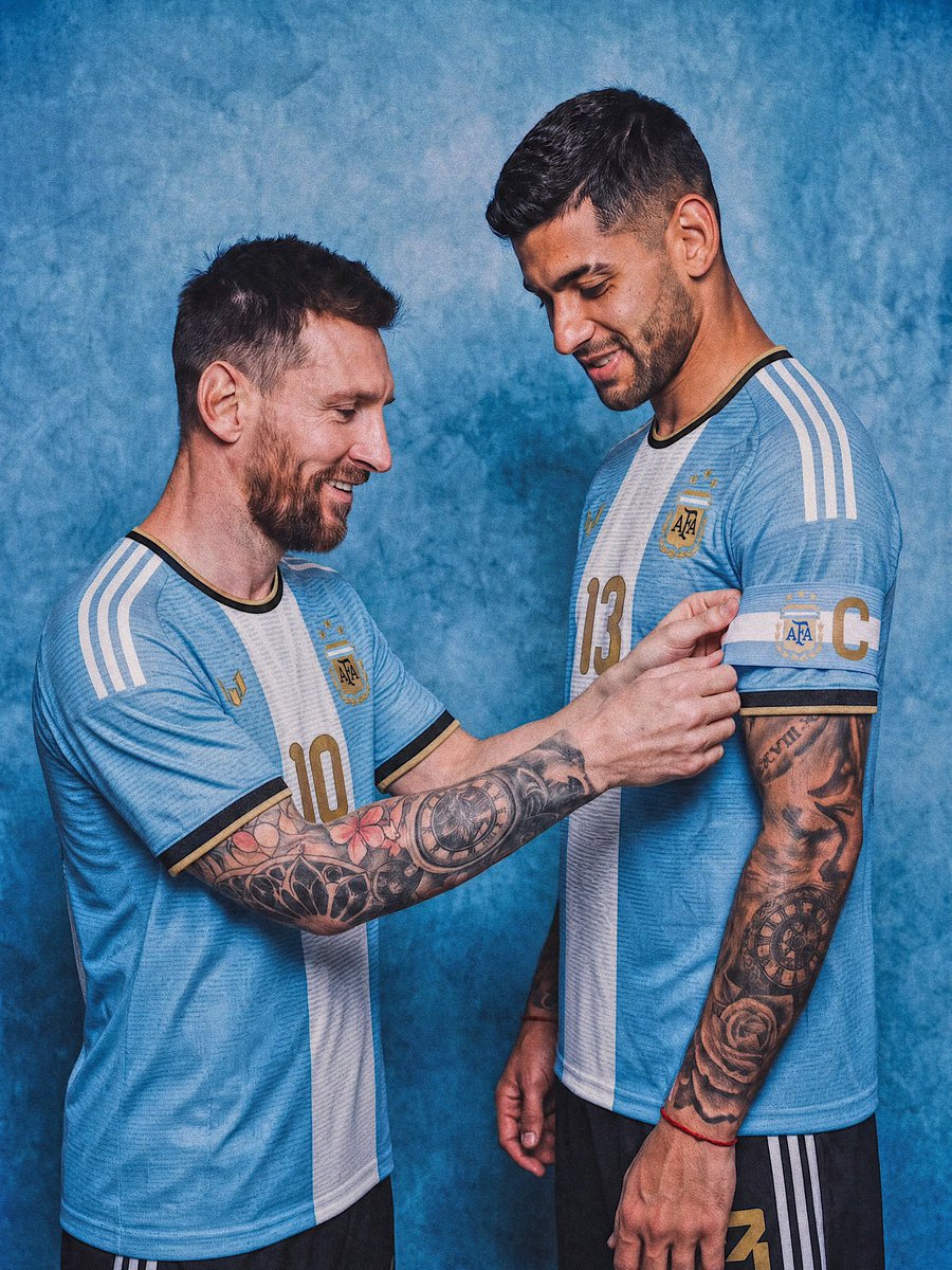 sudanalytics_'s tweet photo. “EL CAPITÁN VA A SER CUTI ROMERO, el segundo va a ser Dibu y el tercero Lautaro”.

Lionel Scaloni. ©️🇦🇷 https://t.co/7akSO48WIL