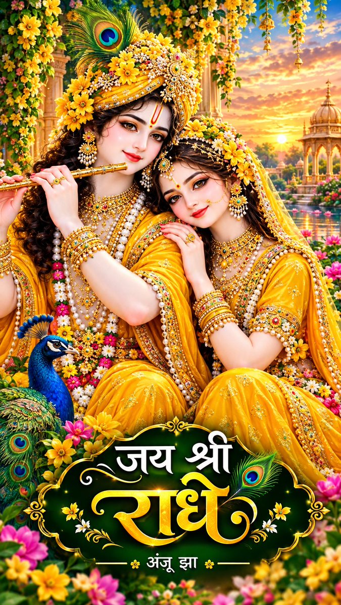 AnjuJha05's tweet photo. 🌼🥀शुभ प्रभात🌺✨

आपकी हर मनोकामना पूर्ण हो… 
और आपके अधूरे काम आज ही पूर्ण हो जाएँ ! 
सफलता आपके कदम चूमे !

🌺🌻जय श्री कृष्ण🌺🌺
♥️🌟राधे राधे🎉♥️ https://t.co/L8XhmOYEjW