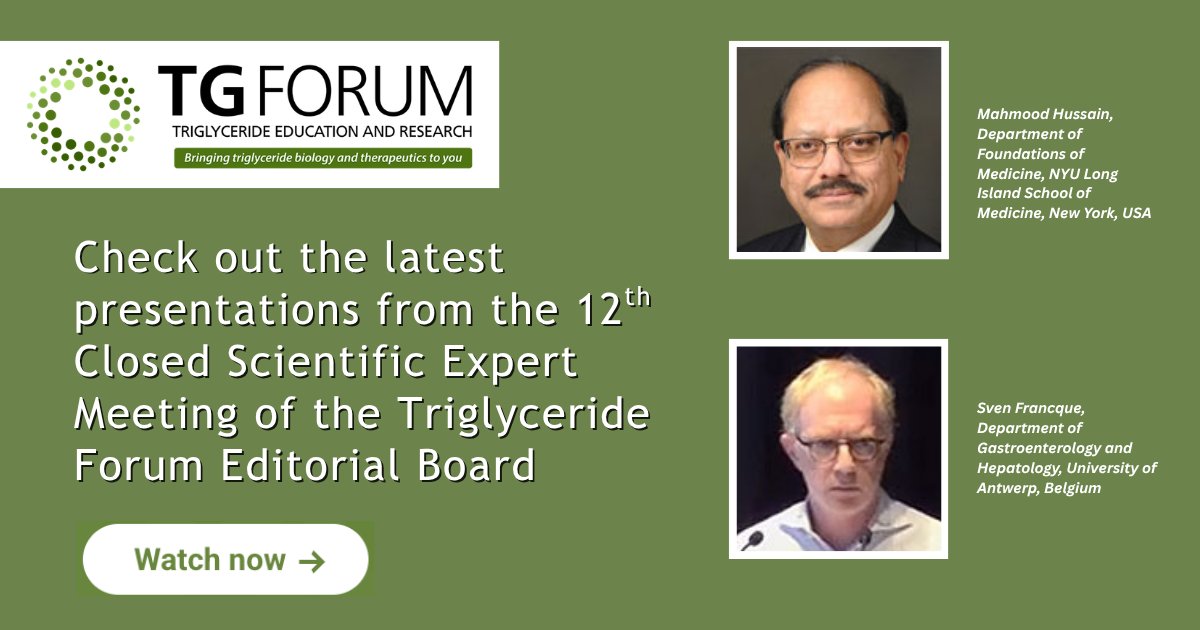 TriglycerideF's tweet photo. New expert presentations on #TriglycerideForum: preclinical data on microRNA-30c analogue C2 targeting #LDL and #Lpa without hepatic steatosis, plus clinical updates on pan-PPAR agonist #lanifibranor in #MASH.
🔗 https://t.co/V34VHo0yzx
#Metabolism #Dyslipidaemia @FrancqueSven https://t.co/ciDUHYGv6X