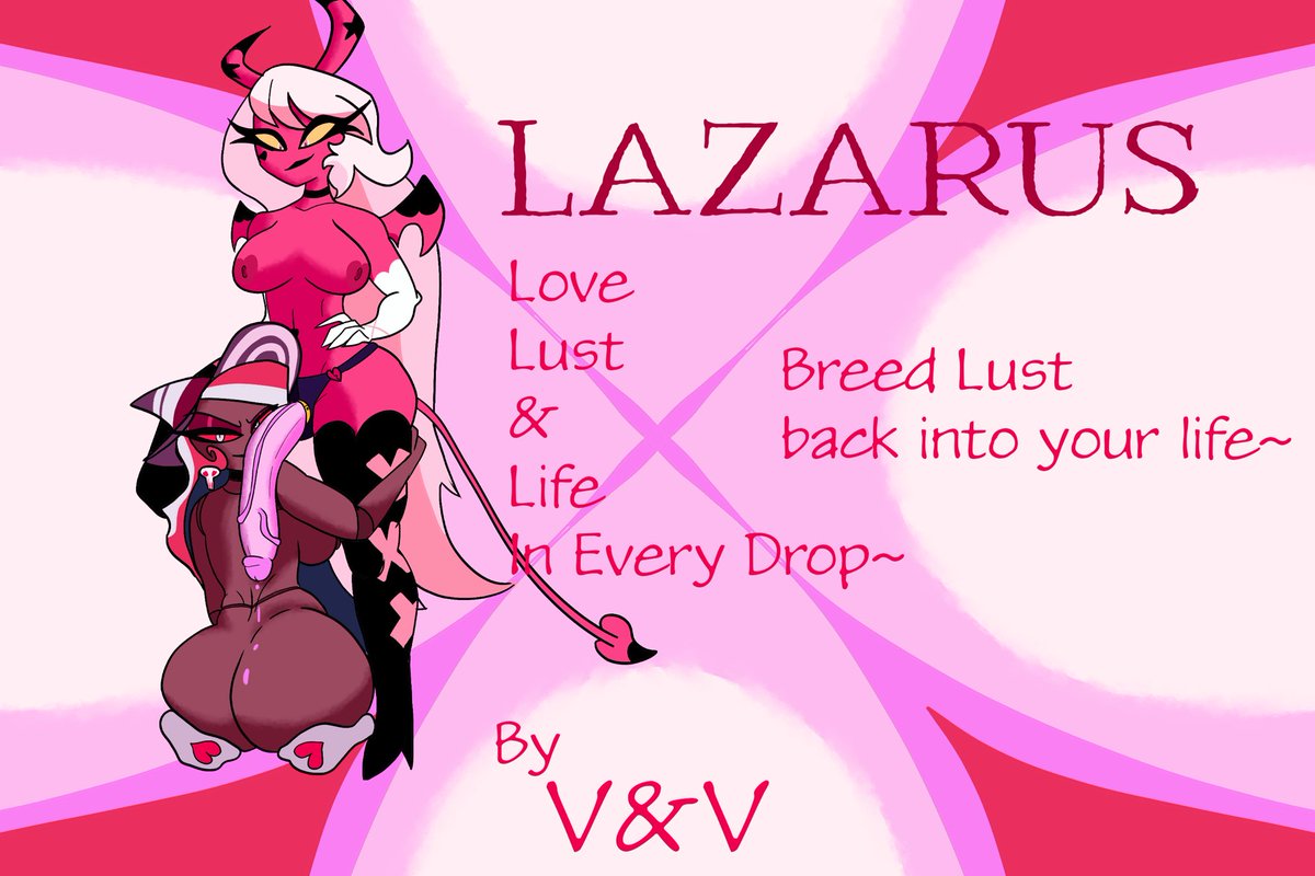 OniBoi0's tweet photo. Velvette and Verosika Mayday have teamed up?! Now introducing a line of toys from Verosika, infused with the Love potion of Velvette?! I wonder who will enjoy these new products first~
#nsfw 
#HelluvaBoss‌fanart 
#art 
#Hazbinhotel https://t.co/CpEUdQp1oO