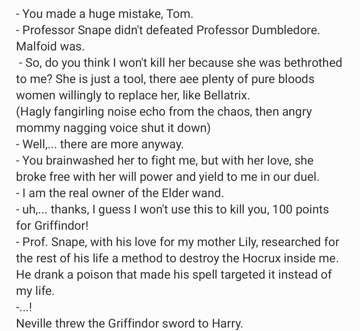Bakacorgi's tweet photo. A bit cringe and some problems with grammar.🙏 For a happy life with Malfoid, I wrote a good ending for this. https://t.co/fopTGc7gPD