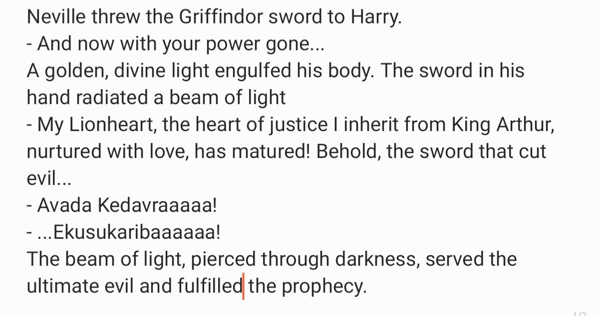 Bakacorgi's tweet photo. A bit cringe and some problems with grammar.🙏 For a happy life with Malfoid, I wrote a good ending for this. https://t.co/fopTGc7gPD
