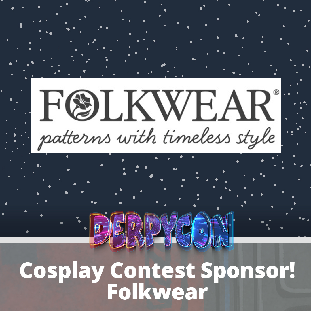 DerpyCon's tweet photo. DerpyCon would like to take this moment to announce our second Sponsor of the Cosplay Contest for 2026.

Folkwear: Patterns with Timeless Style

Best of luck to our Cosplay Contest Participants!

https://t.co/Fey3busoTD https://t.co/7zIDDEvinl