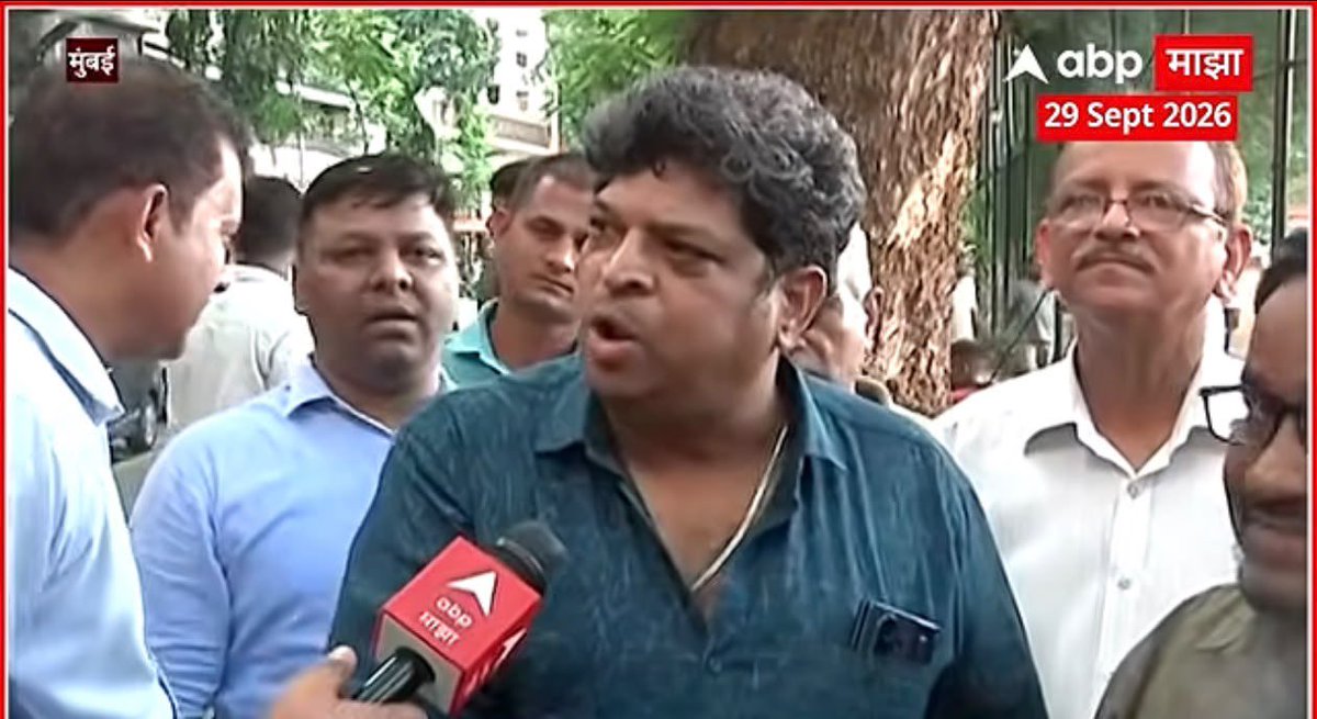 AshutoshRanka's tweet photo. After getting jobless at the hands of @Cockroachisback, Dharmendra Pradhan is now adjusting his team as “locals of Shivaji Park” 😂.

Next level clownery by the BJP. https://t.co/IjfASUrDmP