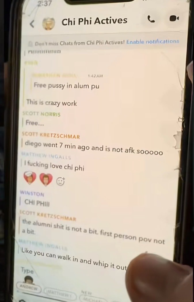 ansoni_im's tweet photo. there needs to be a DA covering everyone that was in this group chat. the way they even talked makes it seem like theyve done this on the regular. https://t.co/9qX6rwxo6q