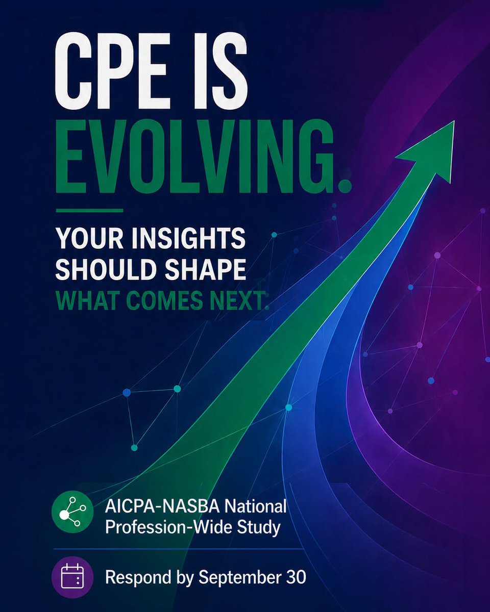 okaccybd's tweet photo. Another great way for Oklahoma CPAs' voices to be heard at the national level! Check your email for the survey link! https://t.co/aOaZxCiqw5