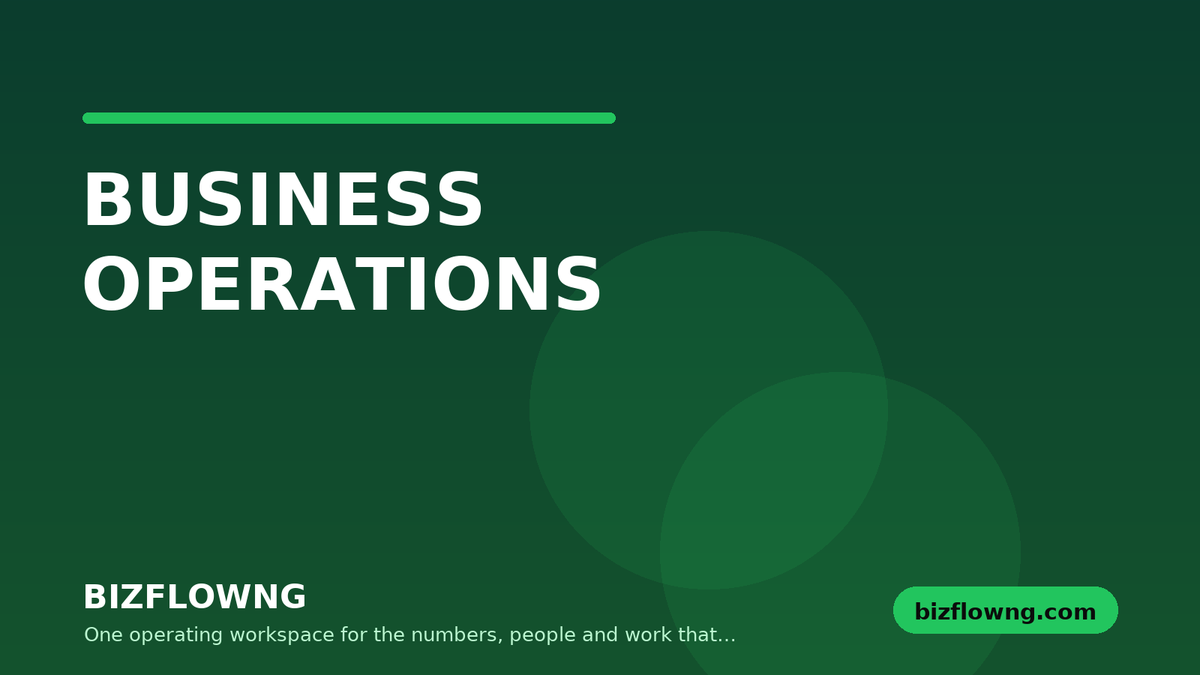 BizflowNG's tweet photo. Reporting workflow:
Dashboards and reports help review revenue, receivables, expenses and operating activity from the same workspace. https://t.co/YID5rOUFUj
#Invoicing #BizFlowNG #BusinessManagement https://t.co/rtmkYg3q2x