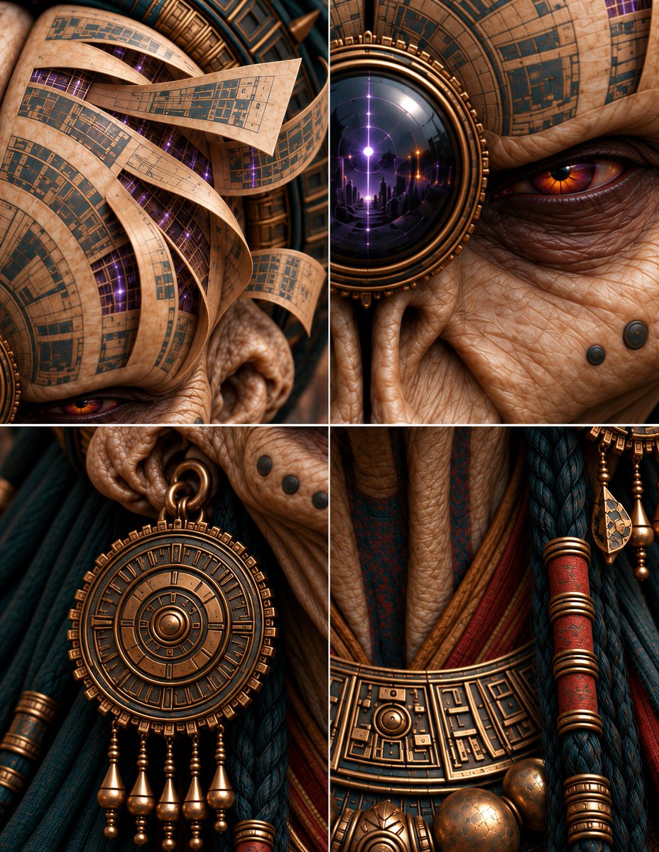 ThatsDesignArt's tweet photo. She carries an empire on her face, but the heaviest thing she bears is knowing how it ends. 🔮📜
#DarkFantasy #AncientOracle #SurrealPortrait #midjourney #midjourneyart #AIart️️️️️️️️️️️️️️️️️️️️️️️️️️️️️️️️️️️️️️️️️️️️️️️️️️️ https://t.co/Wbsq2ylX1T